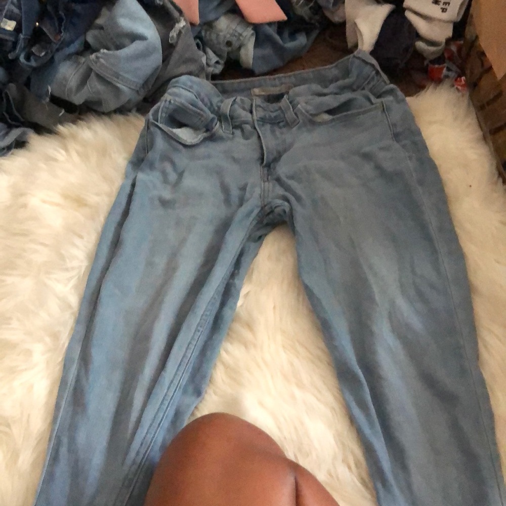 Light blue jeans